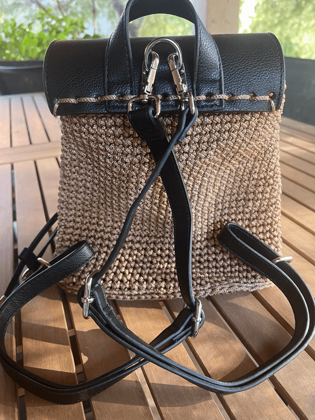 Sac à dos fait main
