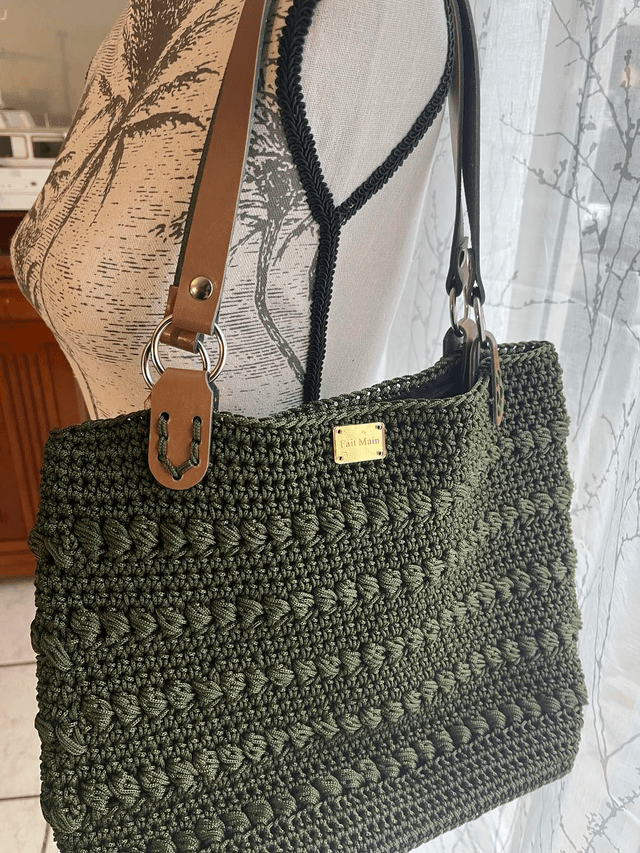 Sac à Main réalisé au crochet