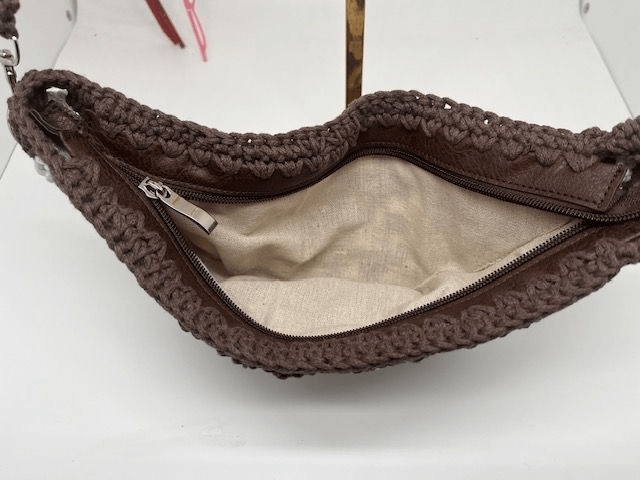 Sac Banane en carrés granny