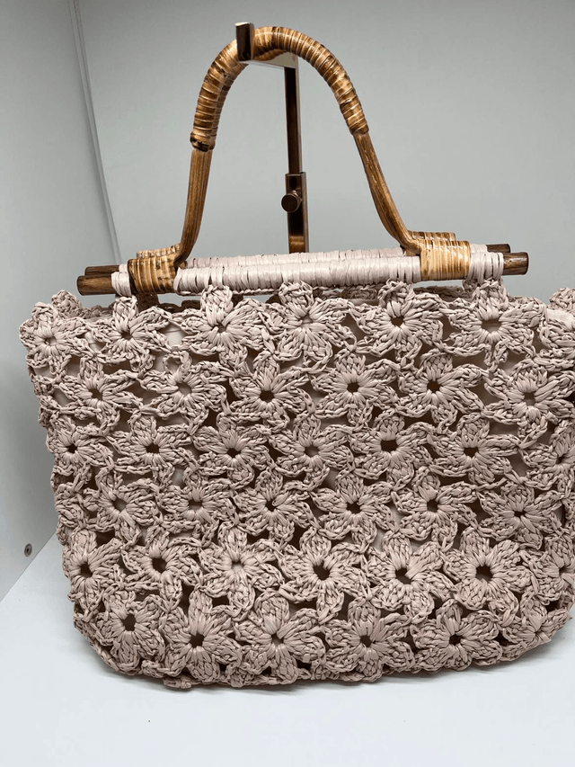Sac à main raphia