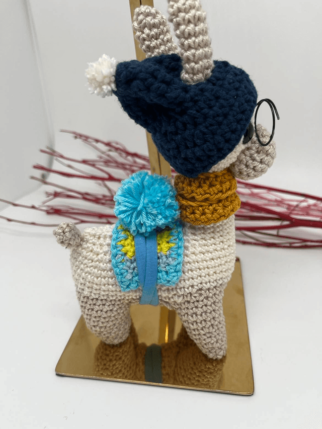 Lama au crochet
