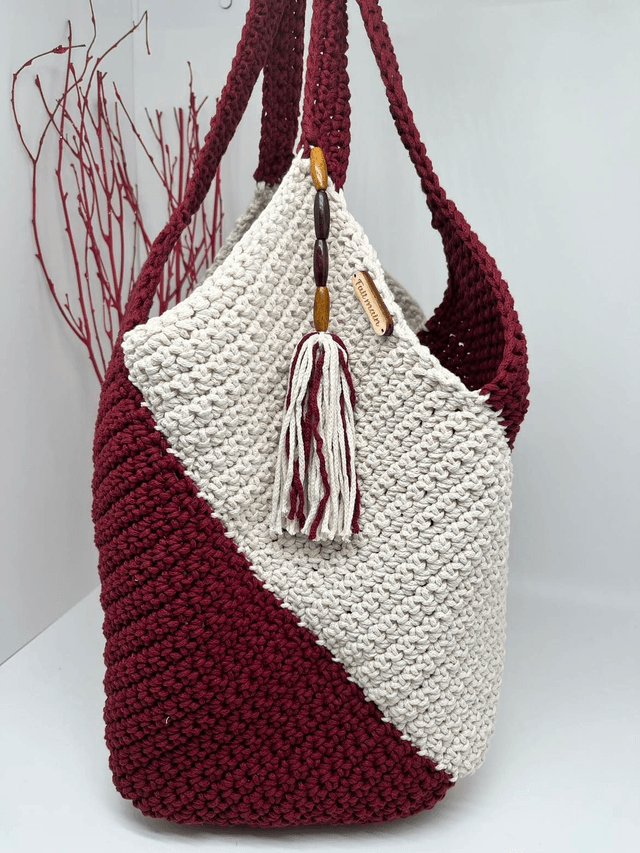 Sac fourre-tout crochet