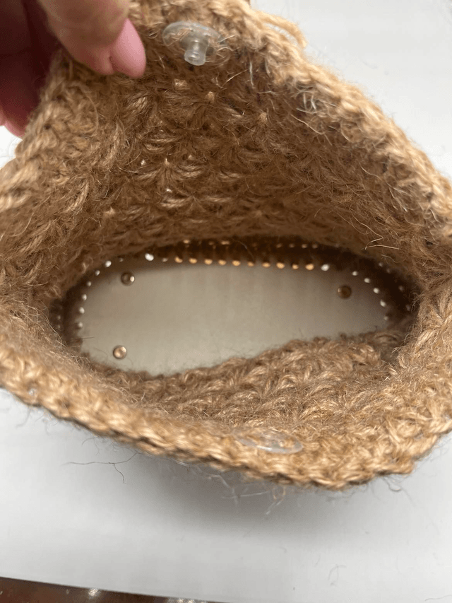 Petit sac en jute