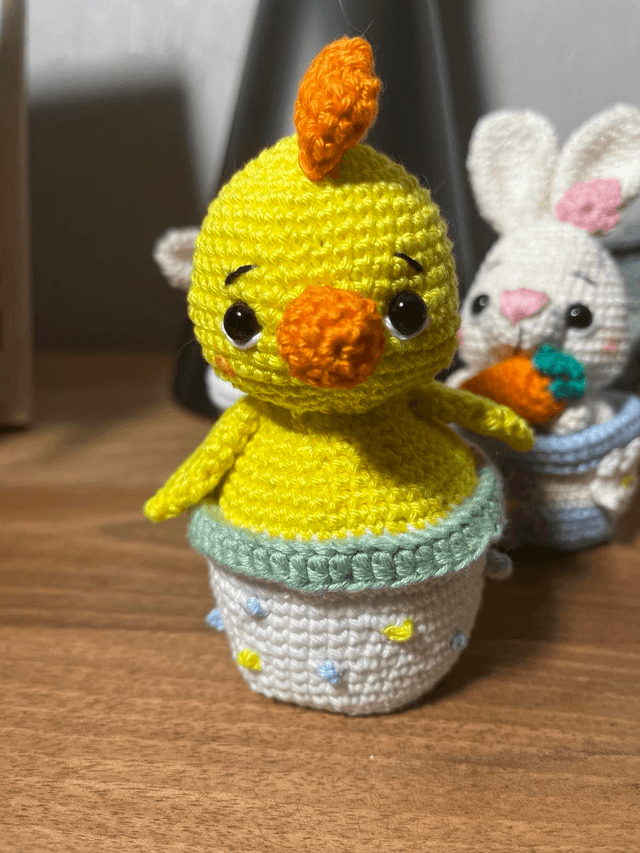 Ensemble de 3 "Amis de Pâques"