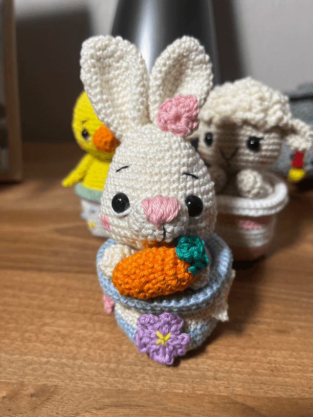 Ensemble de 3 "Amis de Pâques"