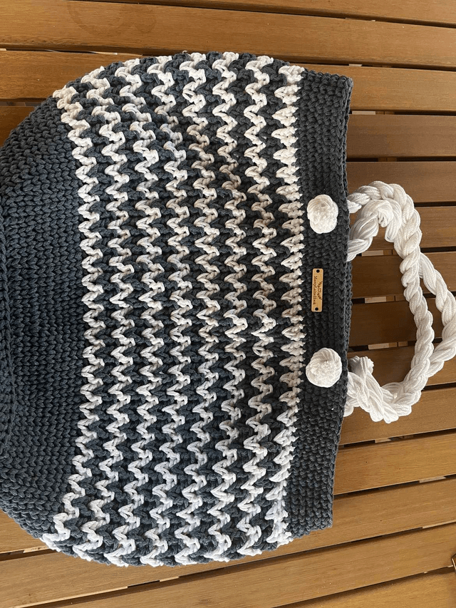 Sac de plage et son porte carte-monnaie
