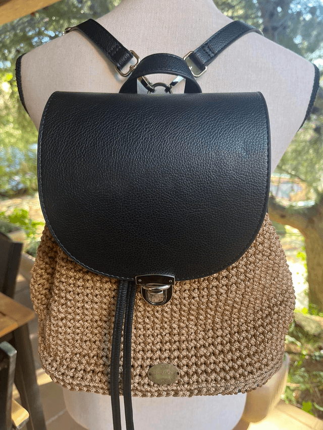 Sac à dos fait main